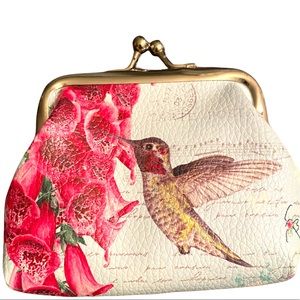 New Listing! Hummingbird Coin Purse